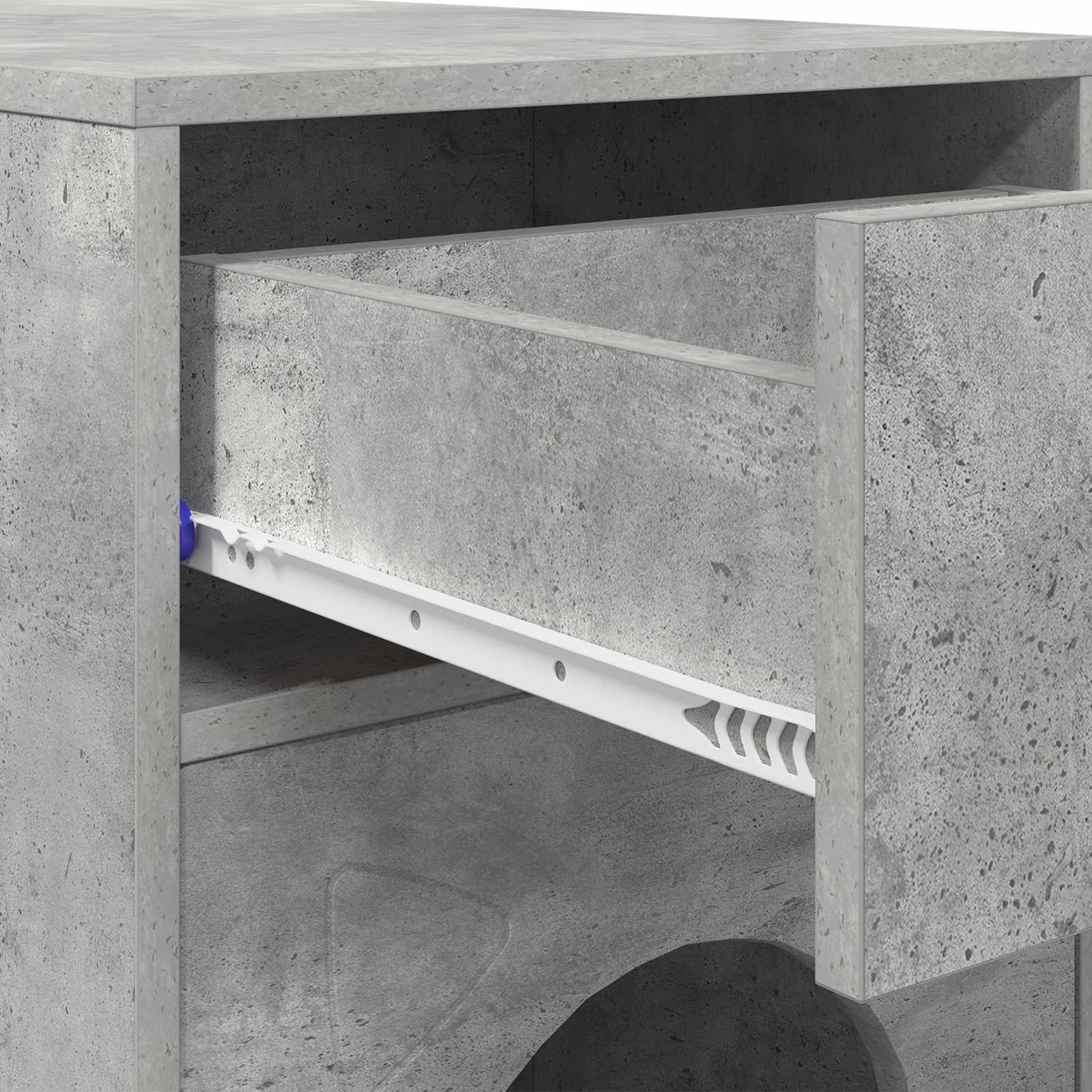 Kissatalo Betoni 72 x 42.5 x 70 cm Tekninen puu - Image 9