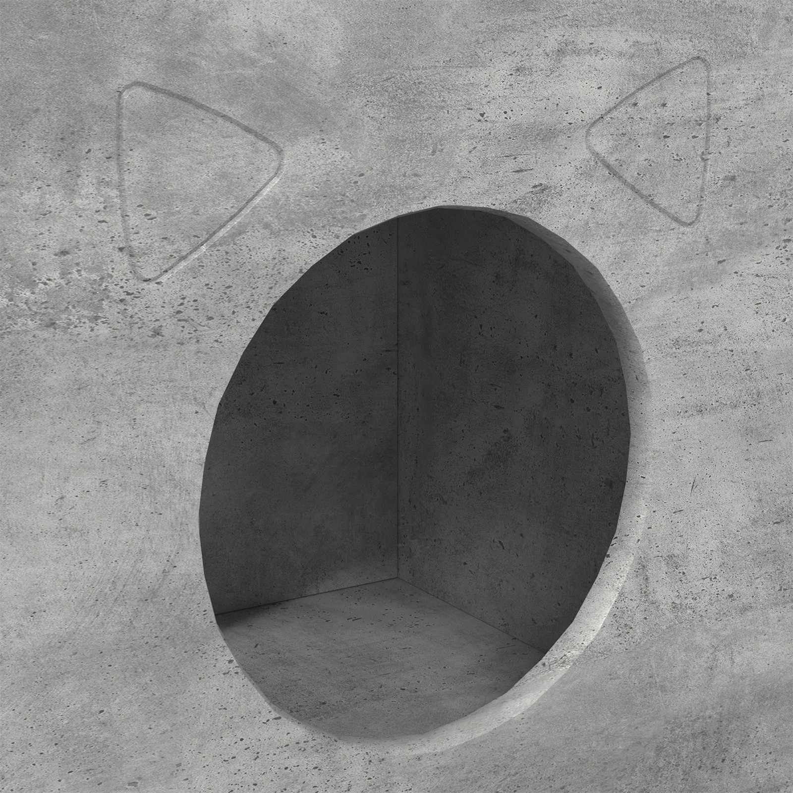 Kissatalo Betoni 72 x 42.5 x 70 cm Tekninen puu - Image 11