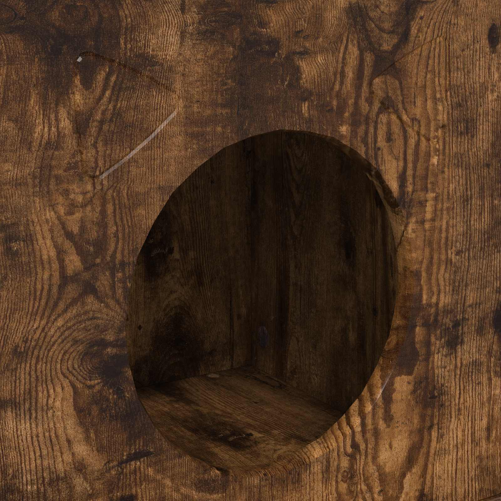 Kissatalo Savupähkinä 72 x 42.5 x 70 cm Tekninen puu - Image 11