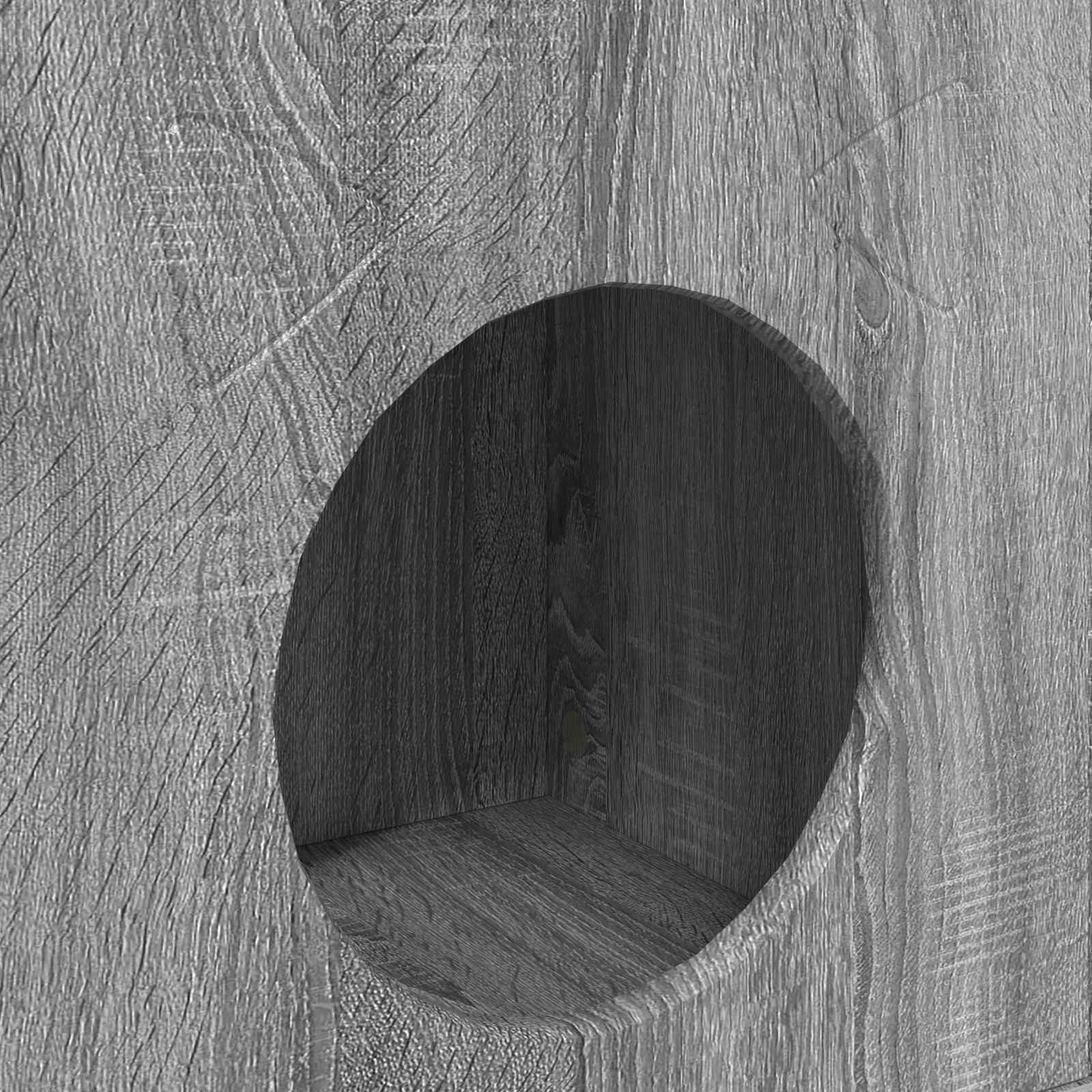 Kissatalo Harmaa Sonoma 72 x 42.5 x 70 cm Tekninen puu - Image 11