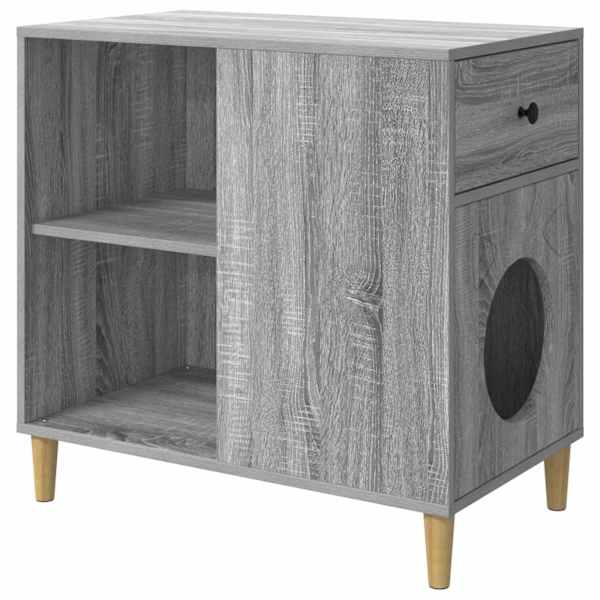 vidaXL Kassi Maja Hall Sonoma 72 x 42,5 x 70 cm Tehispuit