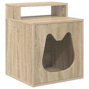Kočičí dům Sonoma 42,5 x 40 x 53,5 cm kompozitní dřevo - obrázek 2