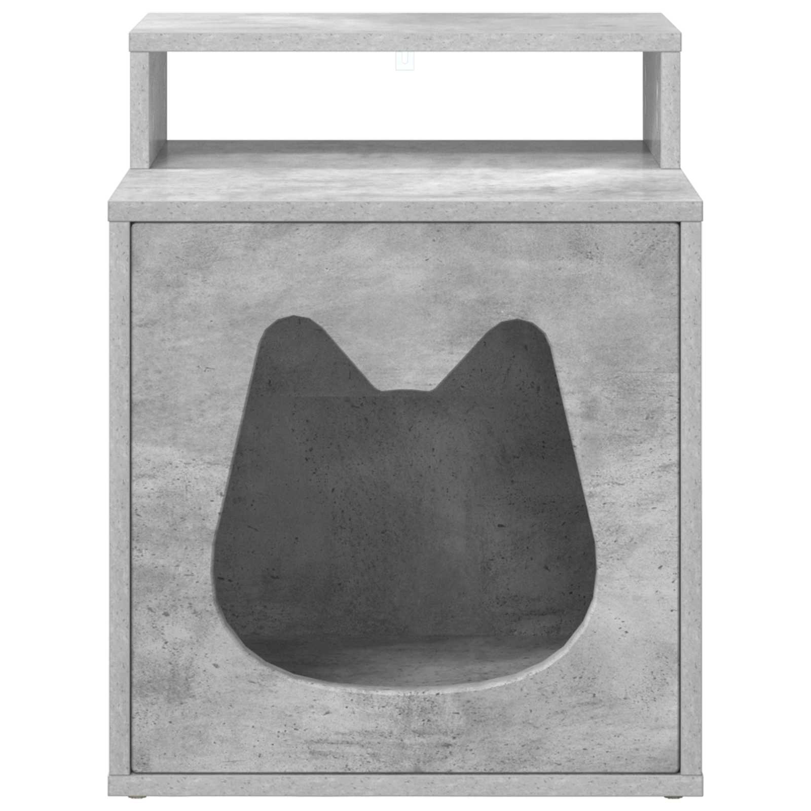 Kattenhuis Beton 42,5 x 40 x 53,5 cm Bewerkt hout image 5