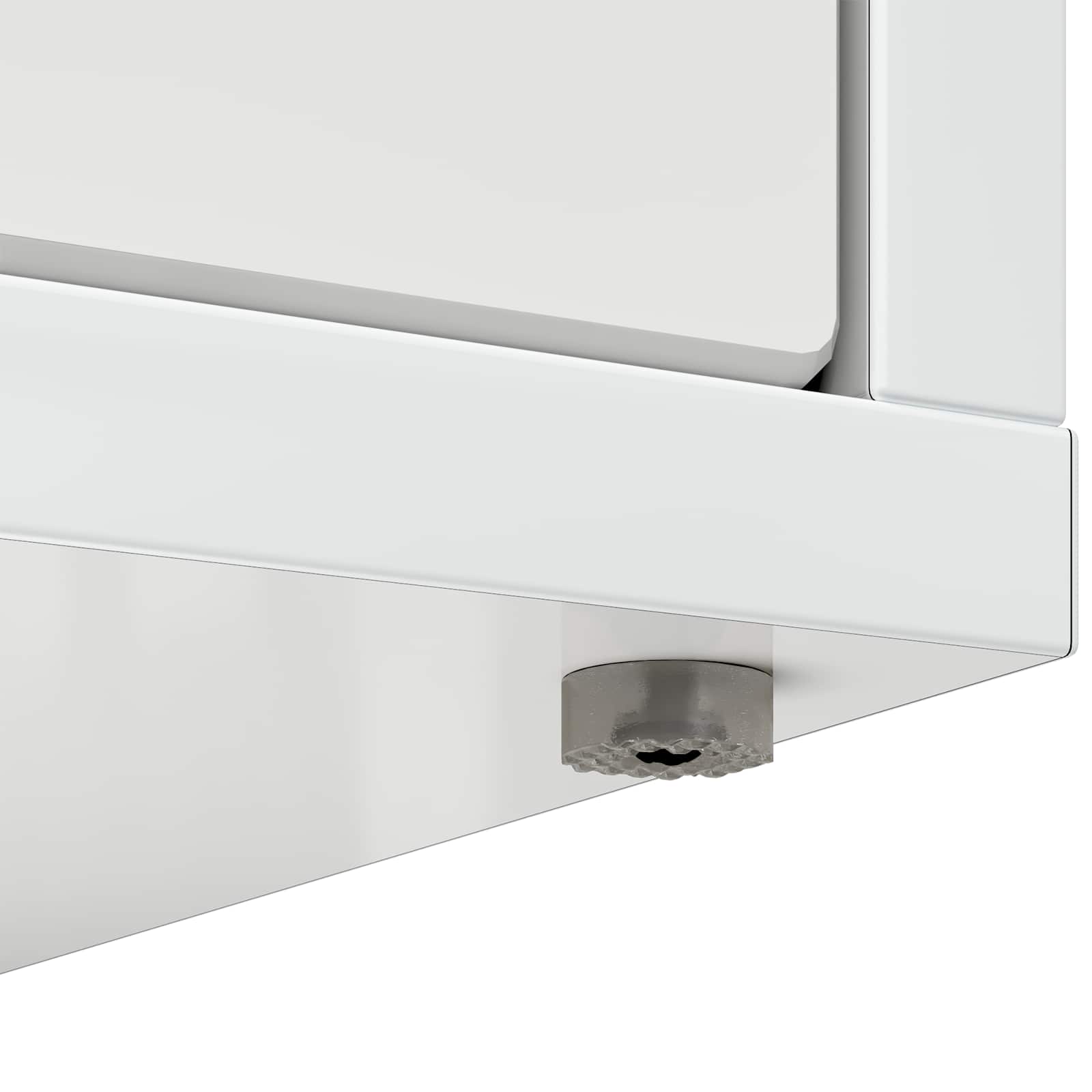 Kattenhuis Glanzend Wit 42,5 x 40 x 52,5 cm Bewerkt hout image 9