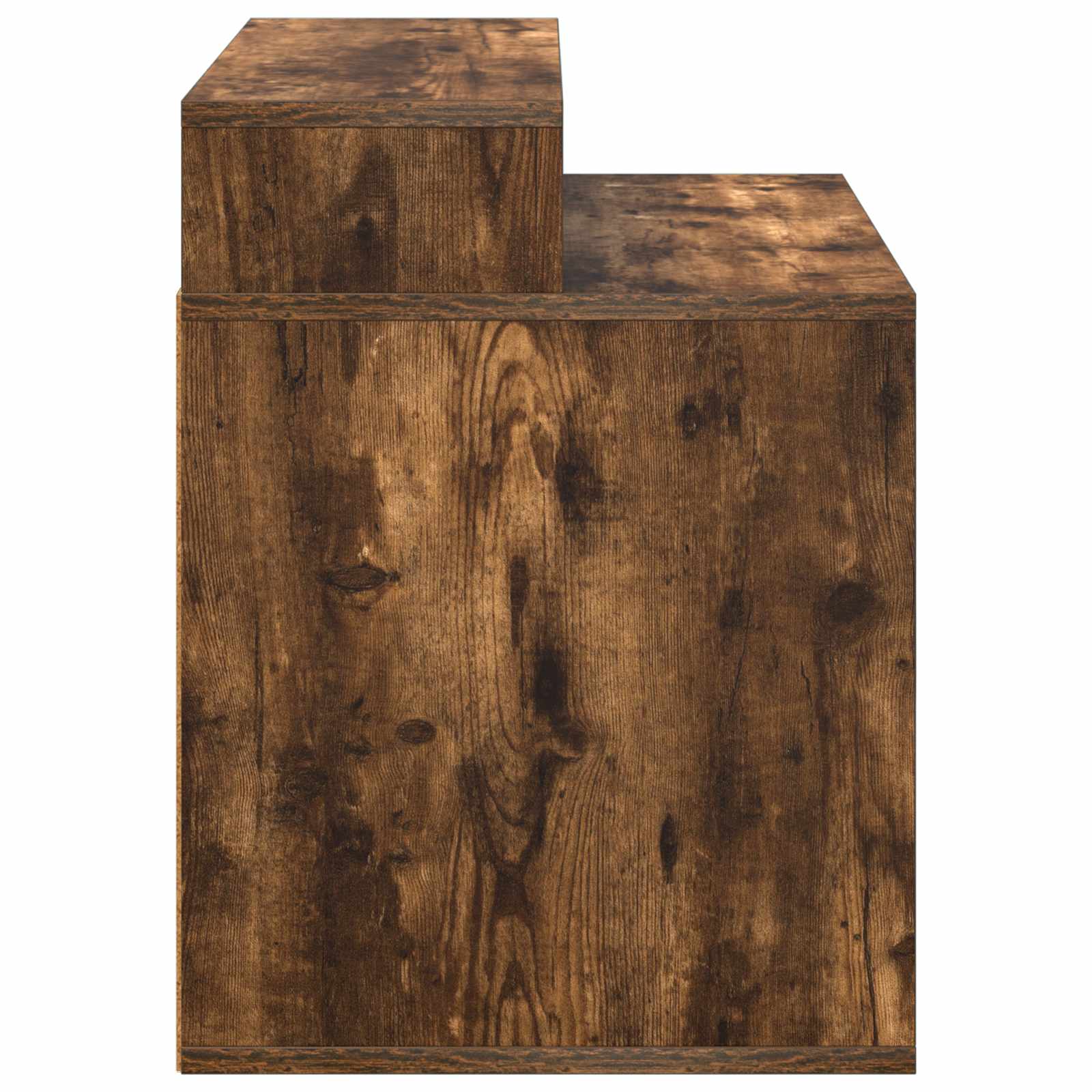 Kattenhuis Gerookt eiken 42,5 x 40 x 52,5 cm Bewerkt hout image 6