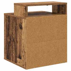 Kočičí dům Staré dřevo 42,5 x 40 x 53,5 cm kompozitní dřevo - obrázek 7
