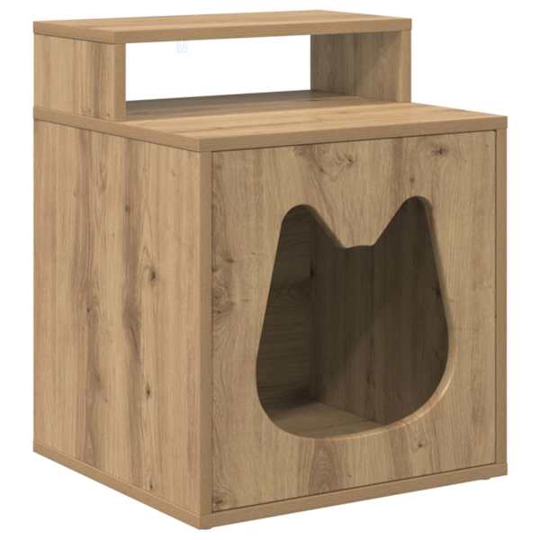 vidaXL Kassi Maja Artisan tamm 42,5 x 40 x 53,5 cm Tehispuit