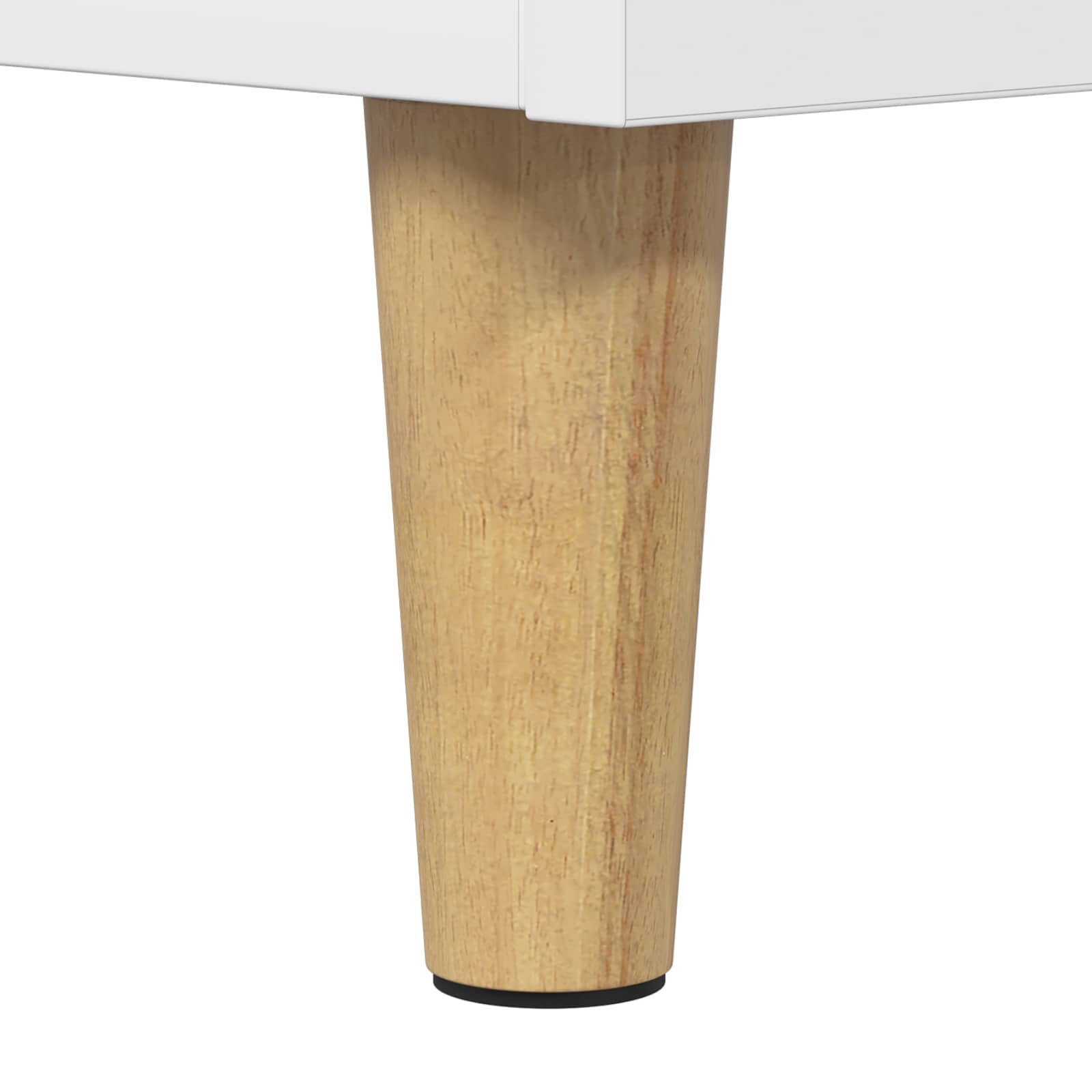 Hondenhuis Glanzend Wit 44 x 42 x 49 cm Bewerkt hout image 9