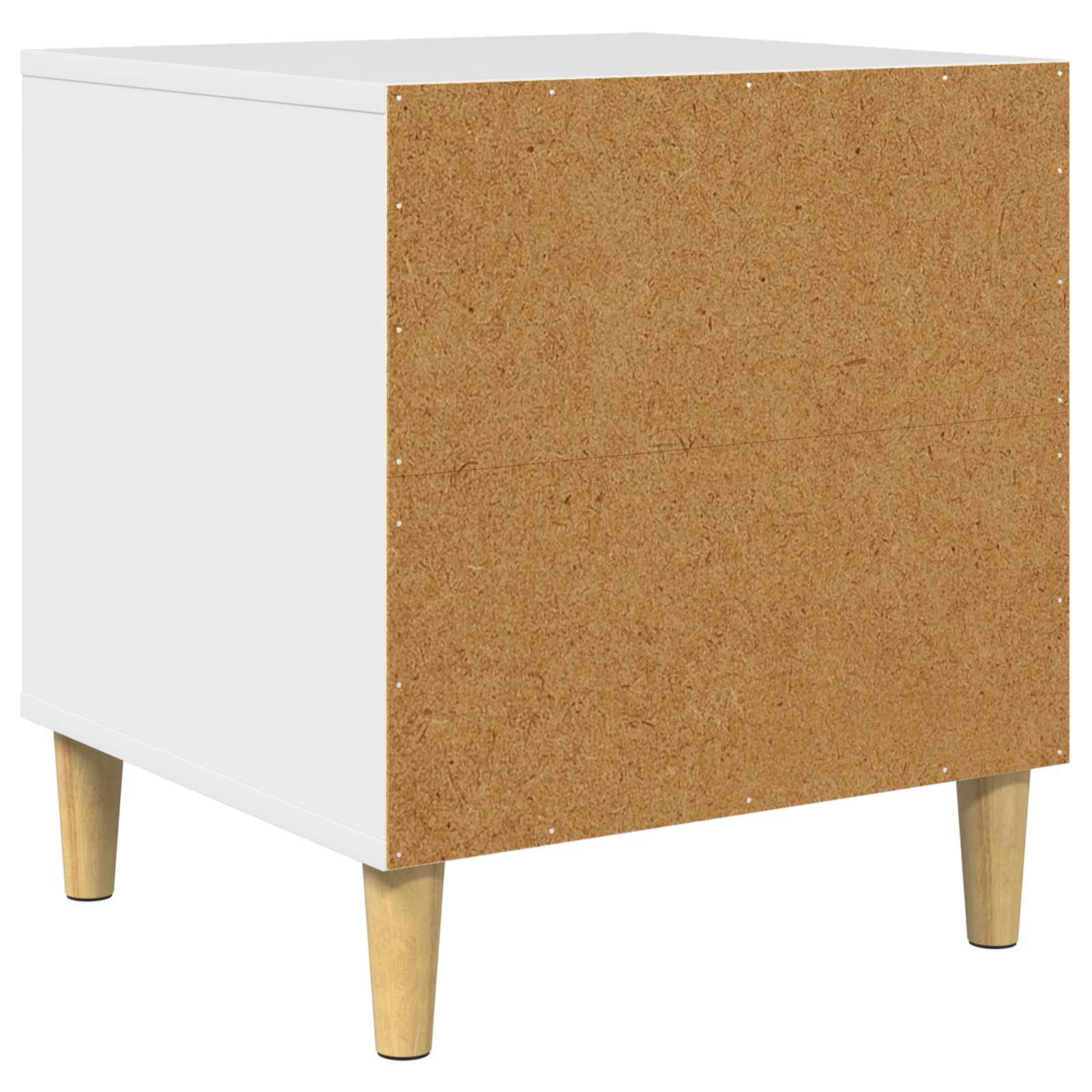 Hondenhuis Glanzend Wit 44 x 42 x 49 cm Bewerkt hout image 7