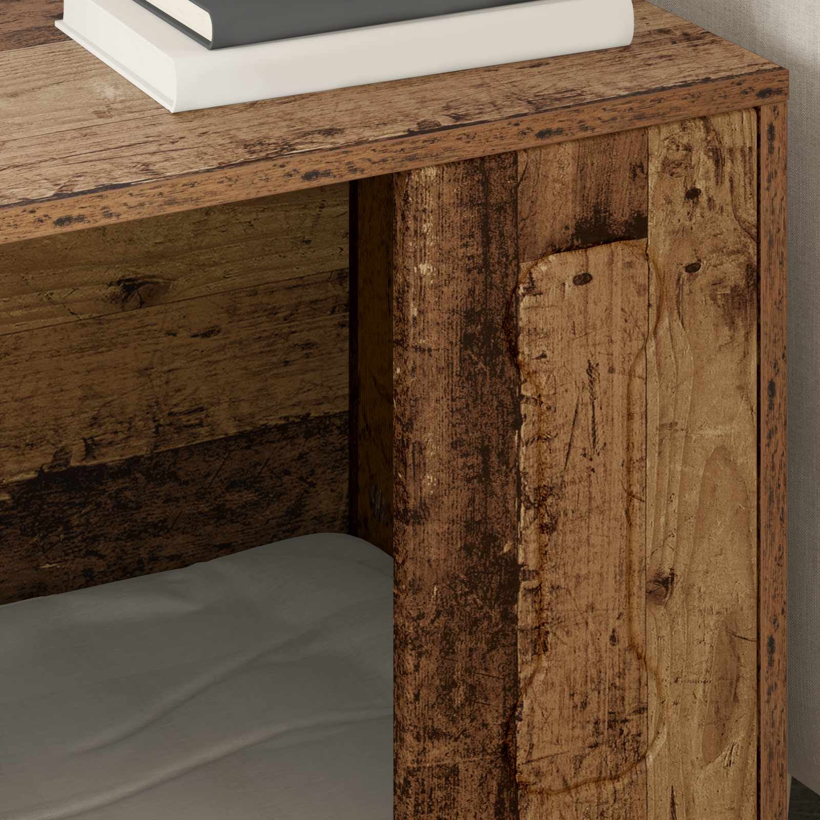 Hondenhuis Oudhout 44 x 42 x 49 cm Bewerkt hout image 4