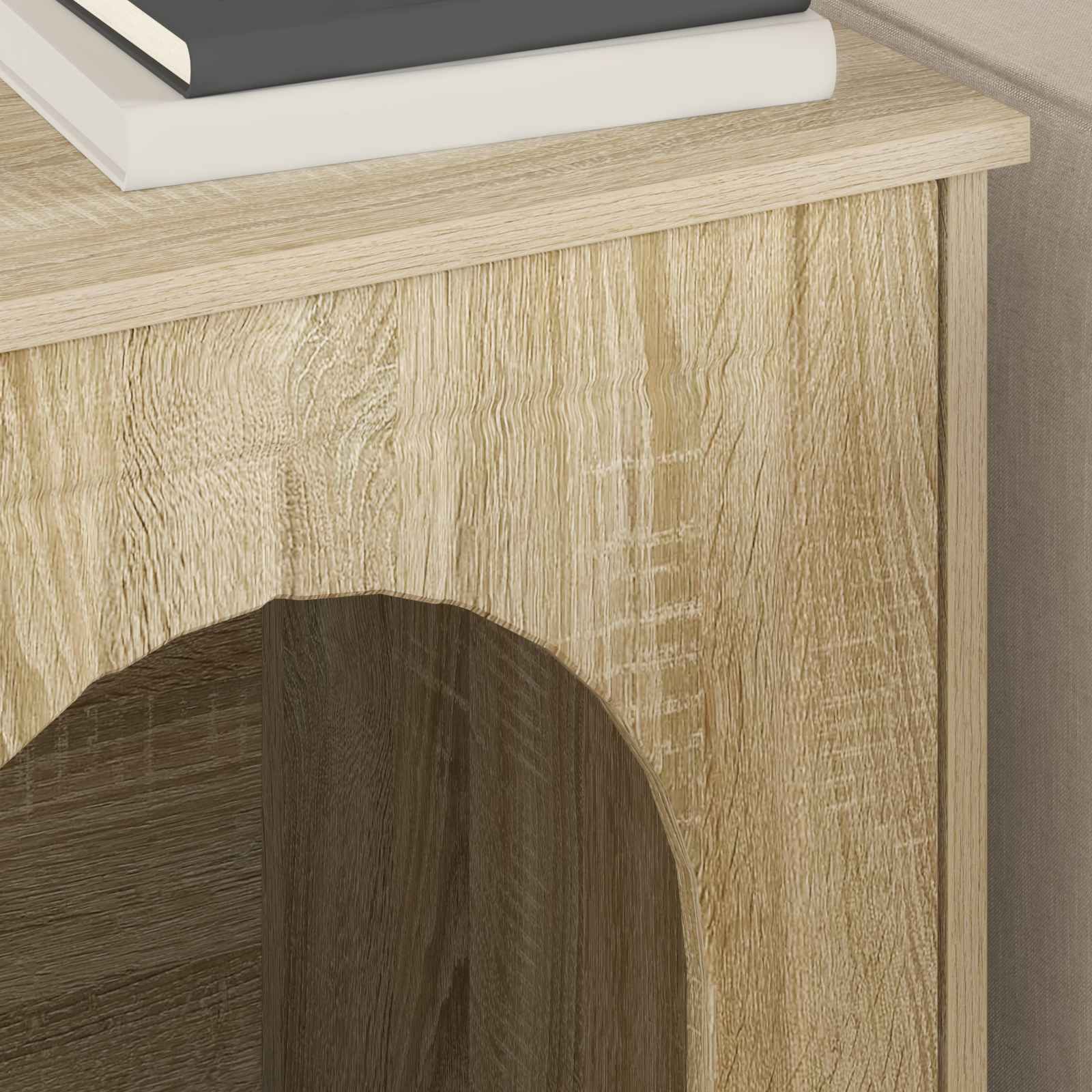 Casa pentru pisici Sonoma 53 x 52 x 62 cm Lemn compozit [3]