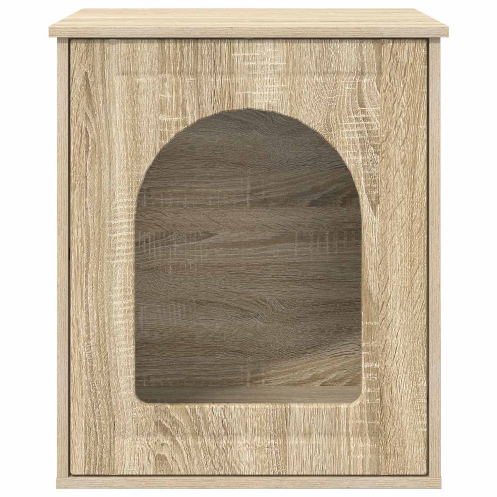 Casa pentru pisici Sonoma 53 x 52 x 62 cm Lemn compozit [5]