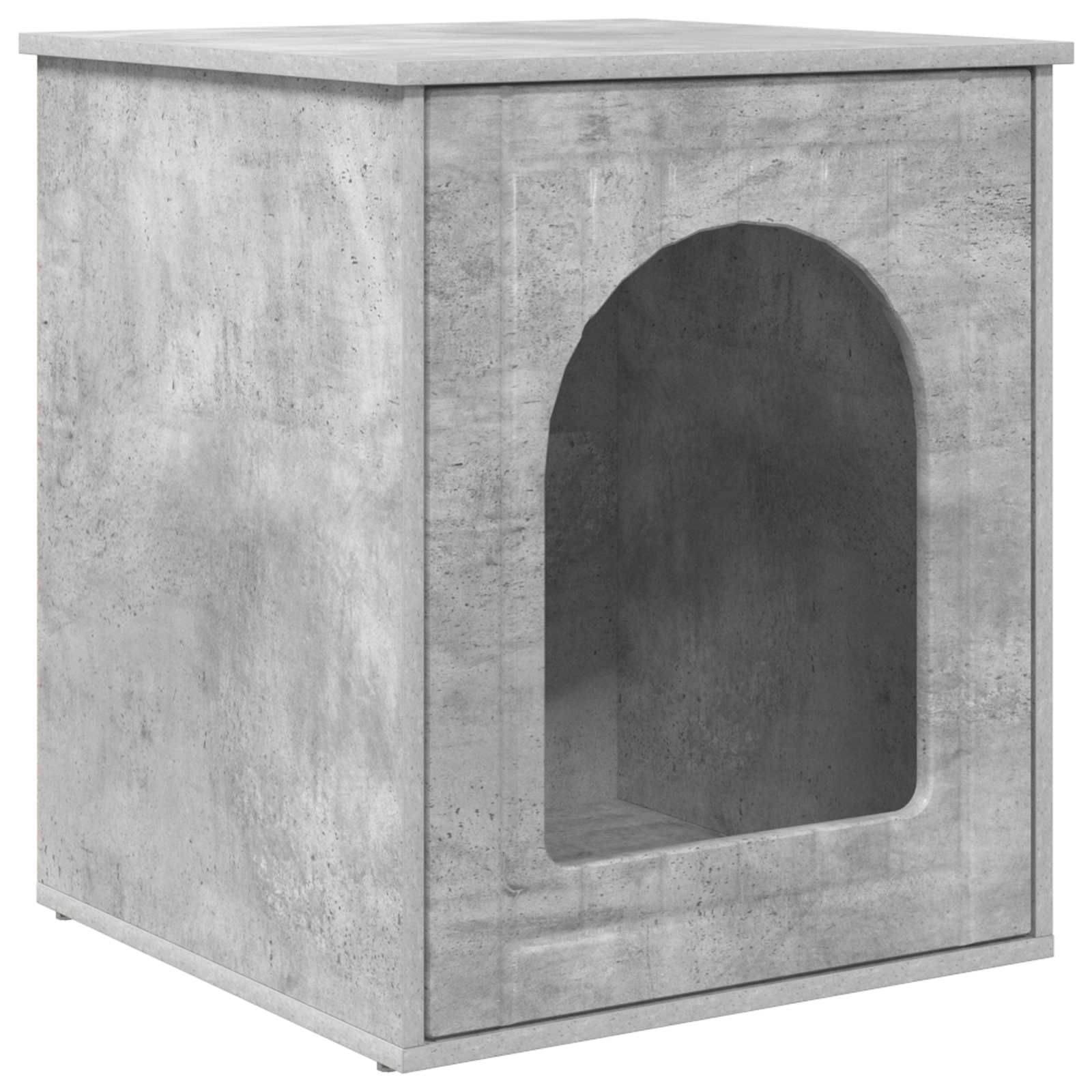 Casa pentru pisici Beton 53 x 52 x 62 cm Lemn compozit [1]