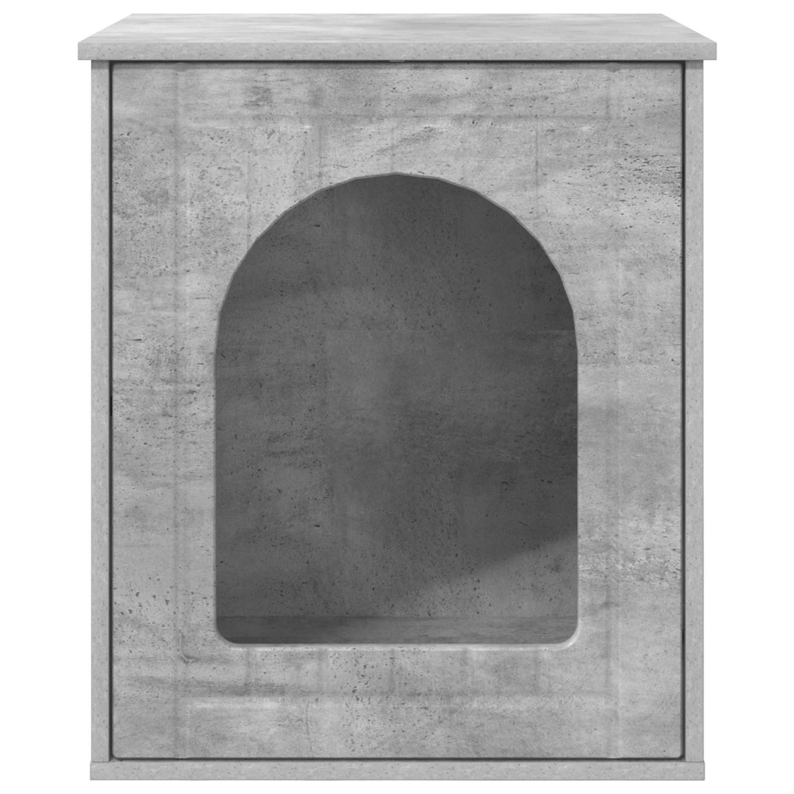Casa pentru pisici Beton 53 x 52 x 62 cm Lemn compozit [5]
