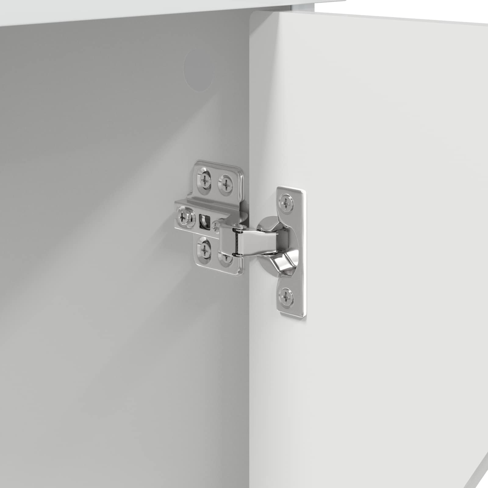 Casa pentru pisici Alb Lucios 53 x 52 x 62 cm Lemn compozit [10]