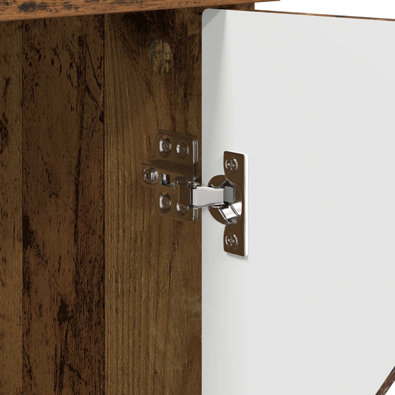 Casa pentru pisici Lemn vechi 53 x 52 x 62 cm Lemn compozit [10]