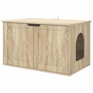 Kočičí dům Sonoma 85 x 55 x 50,5 cm kompozitní dřevo - obrázek 2