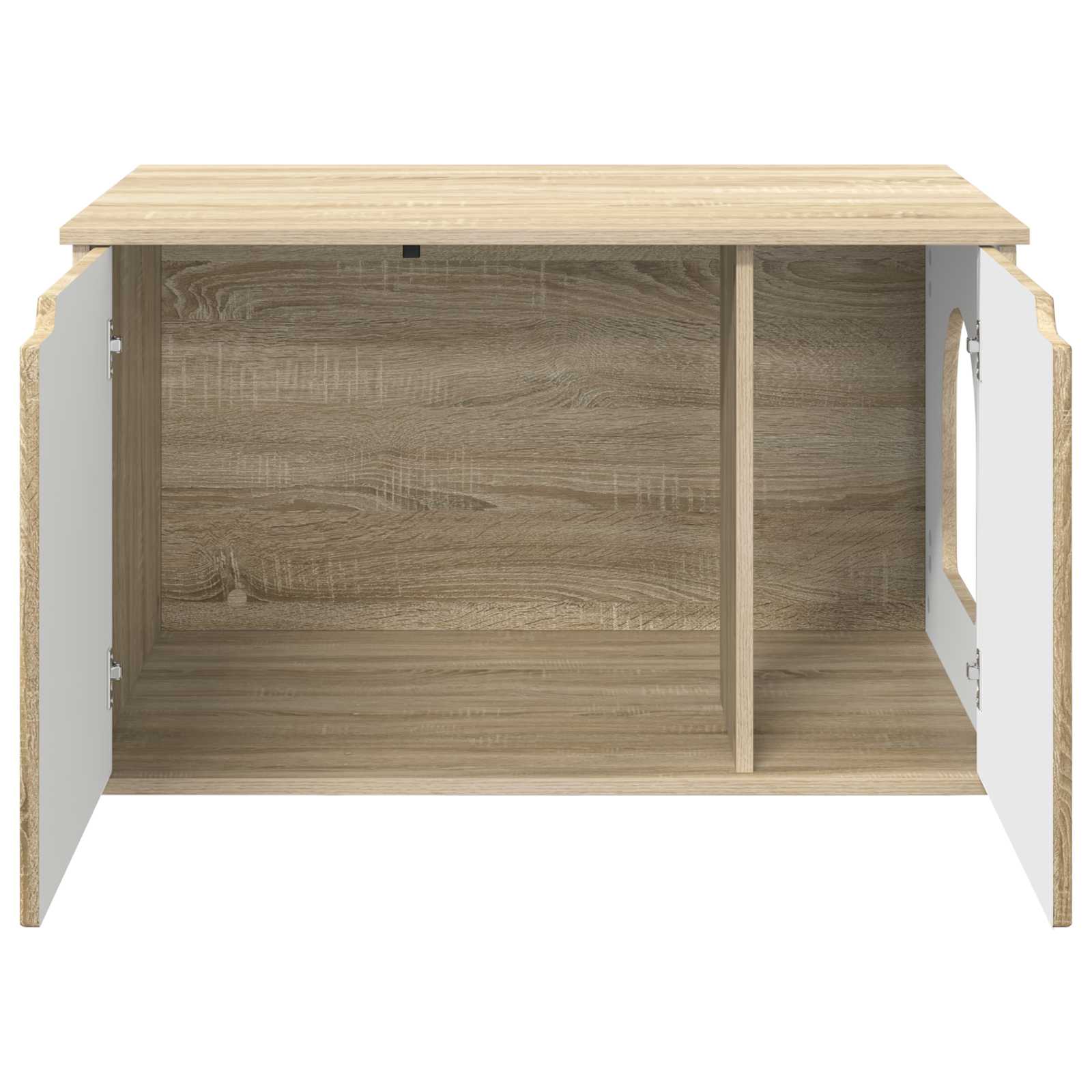 Casa pentru pisici Sonoma 85 x 55 x 53,5 cm Lemn compozit [5]