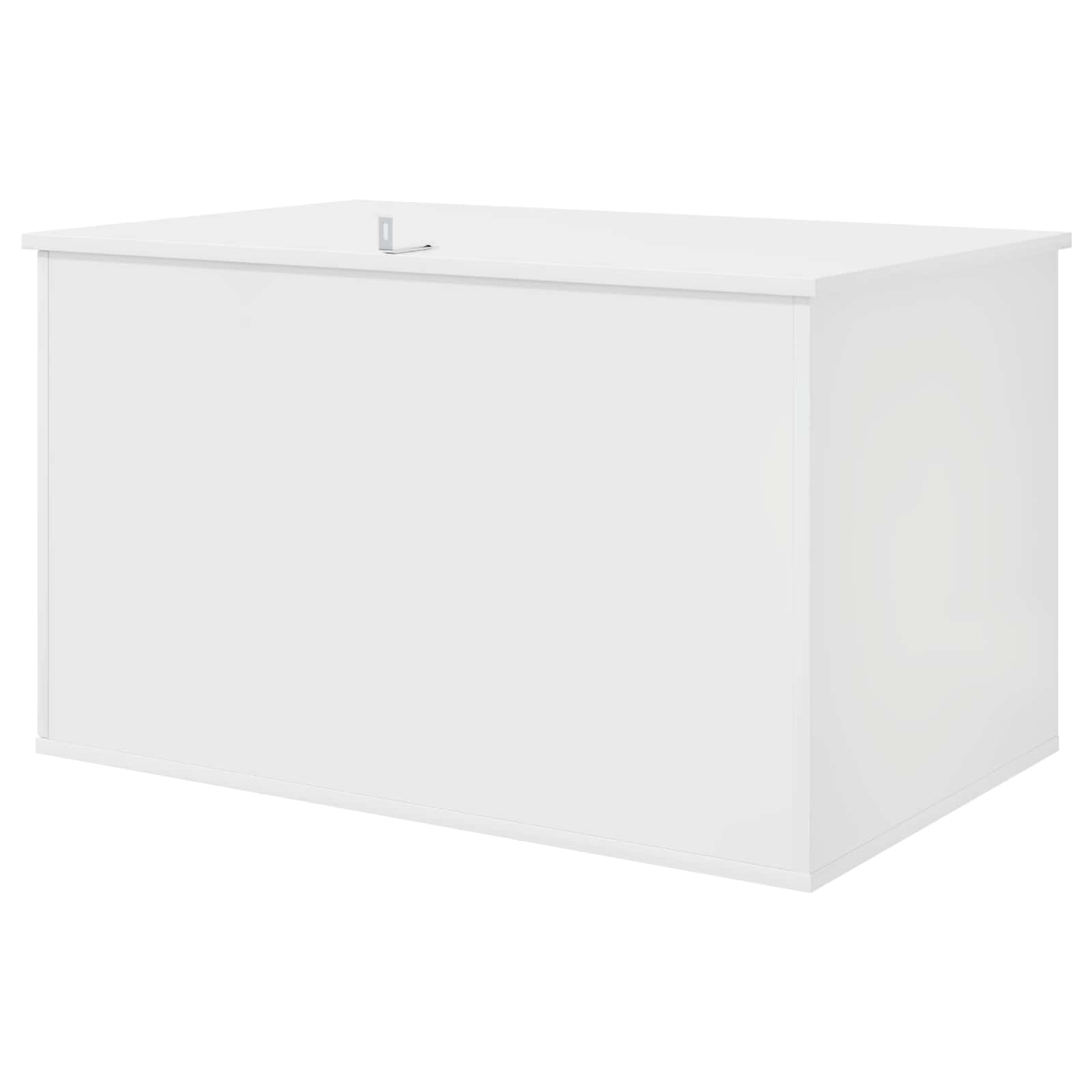 Casa pentru pisici Alb Lucios 85 x 55 x 53,5 cm Lemn compozit [8]