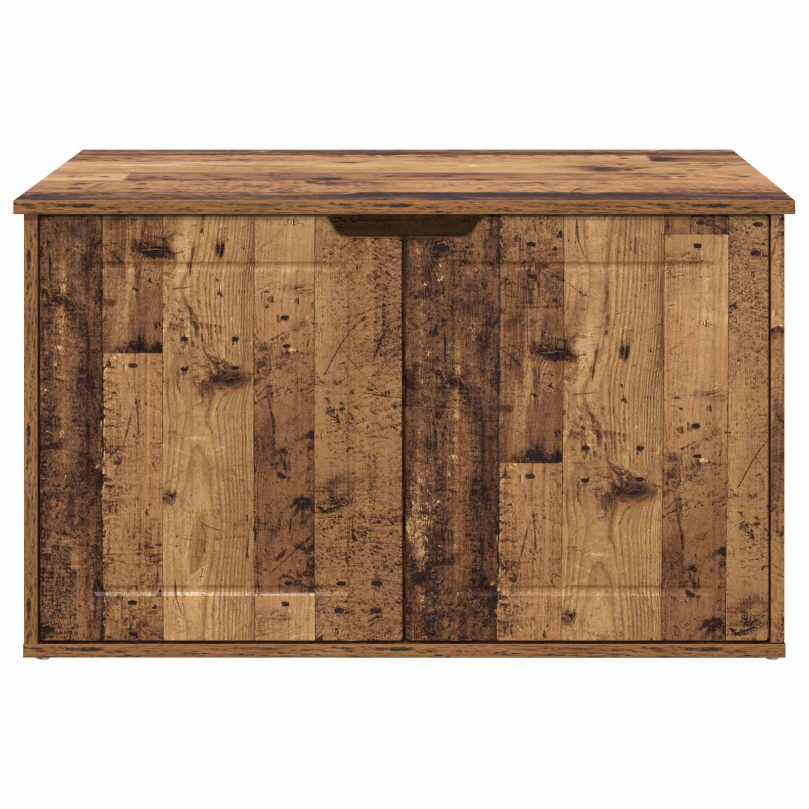 Casa pentru pisici Lemn vechi 85 x 55 x 53,5 cm Lemn compozit [6]