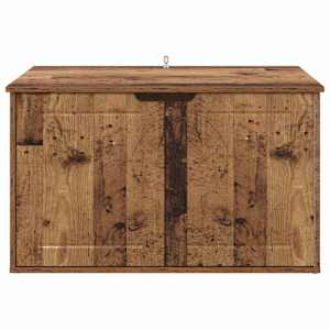 Kočičí dům Staré dřevo 85 x 55 x 50,5 cm kompozitní dřevo - obrázek 7