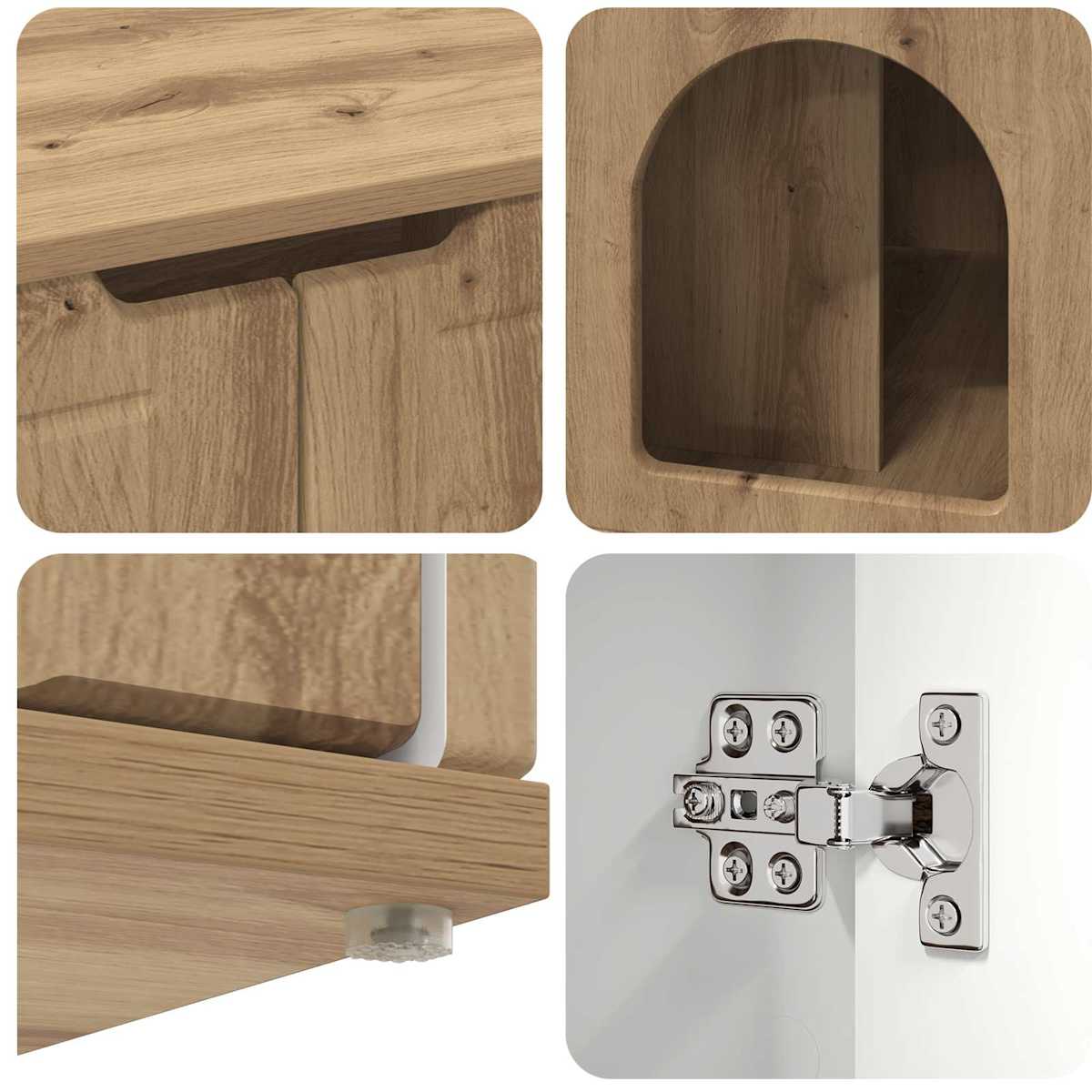 Kat Hus 85 x 55 x 50,5 cm Konstrueret træ - Billede 10