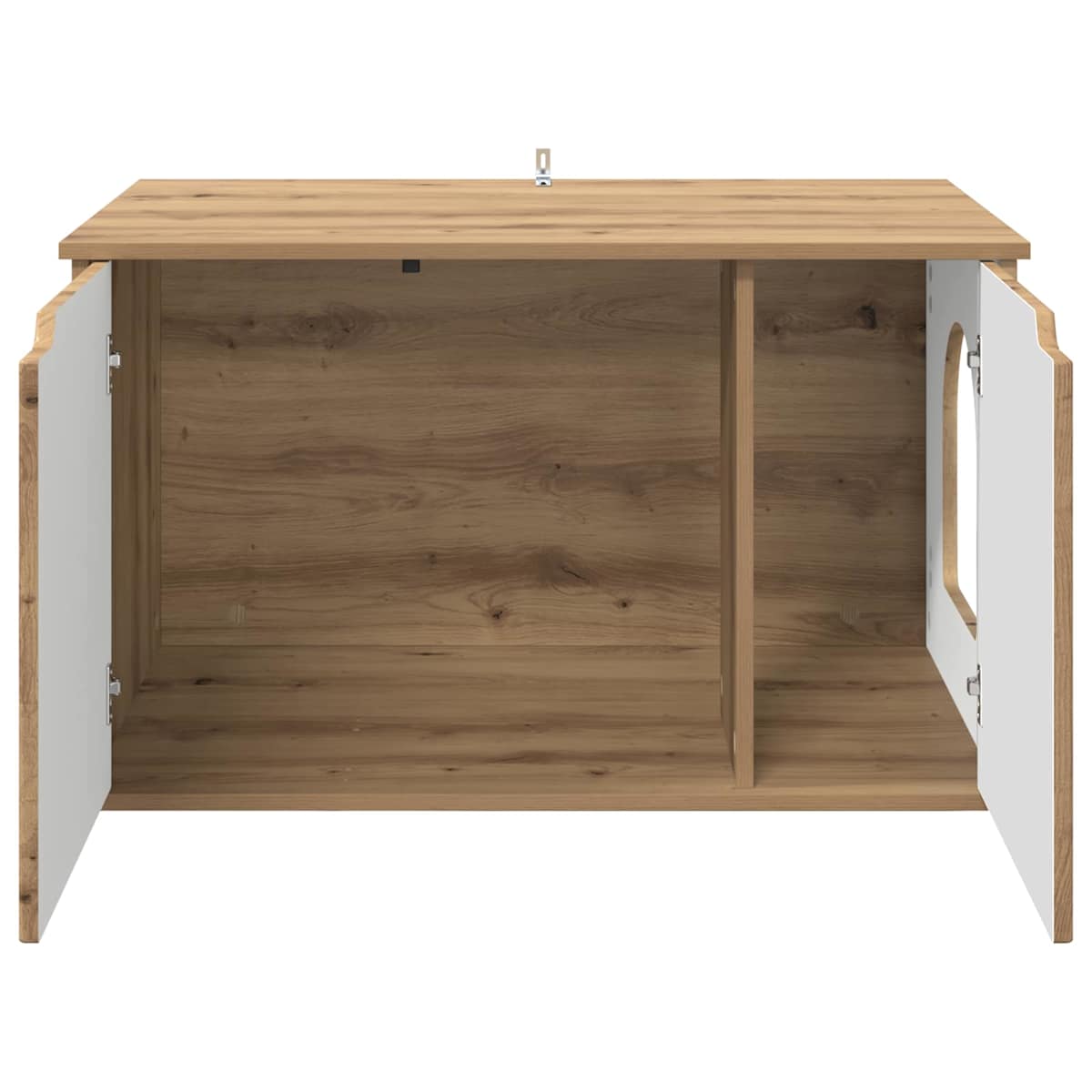 Kat Hus 85 x 55 x 50,5 cm Konstrueret træ - Billede 6