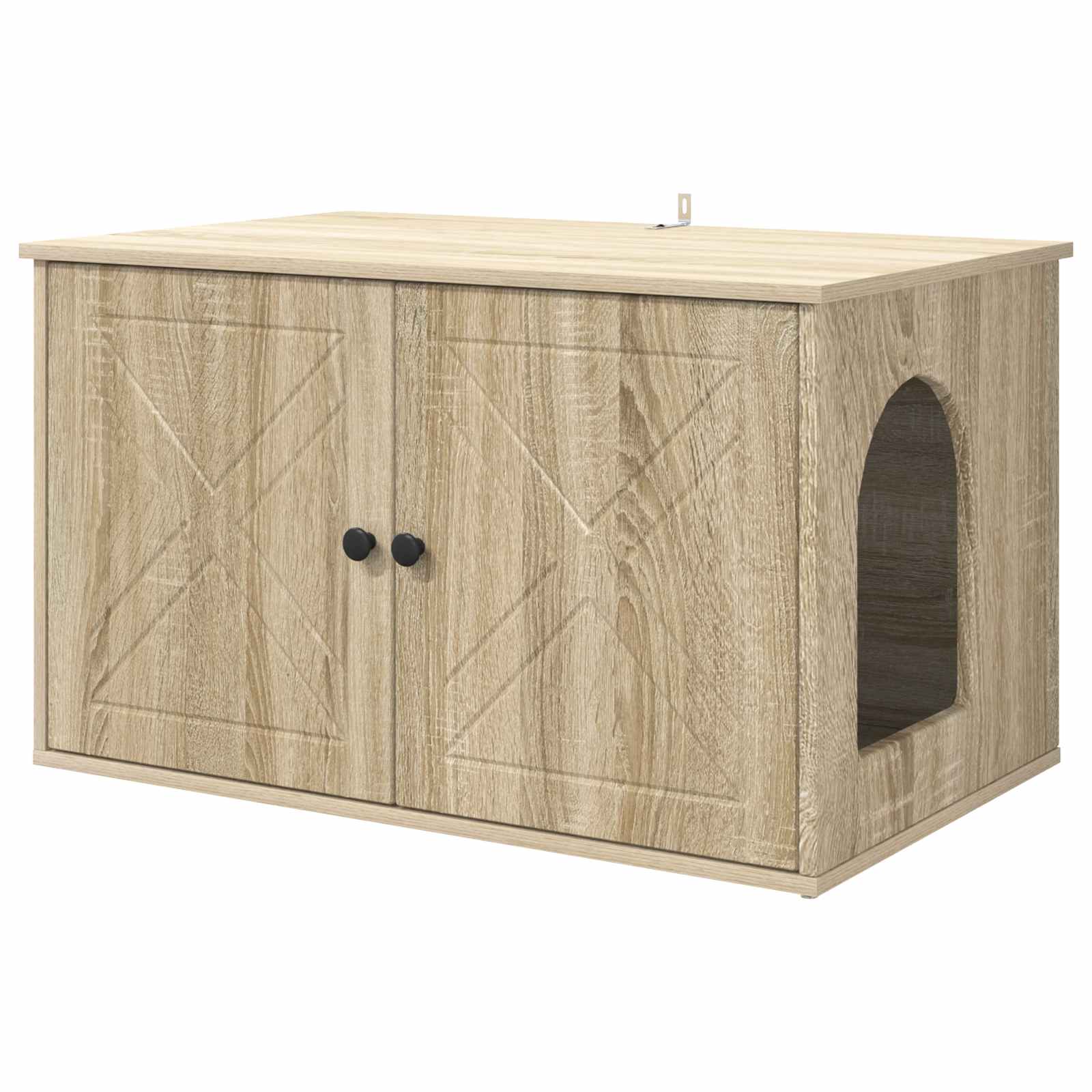 Casa pentru pisici Sonoma 85 x 55 x 50,5 cm Lemn compozit [1]