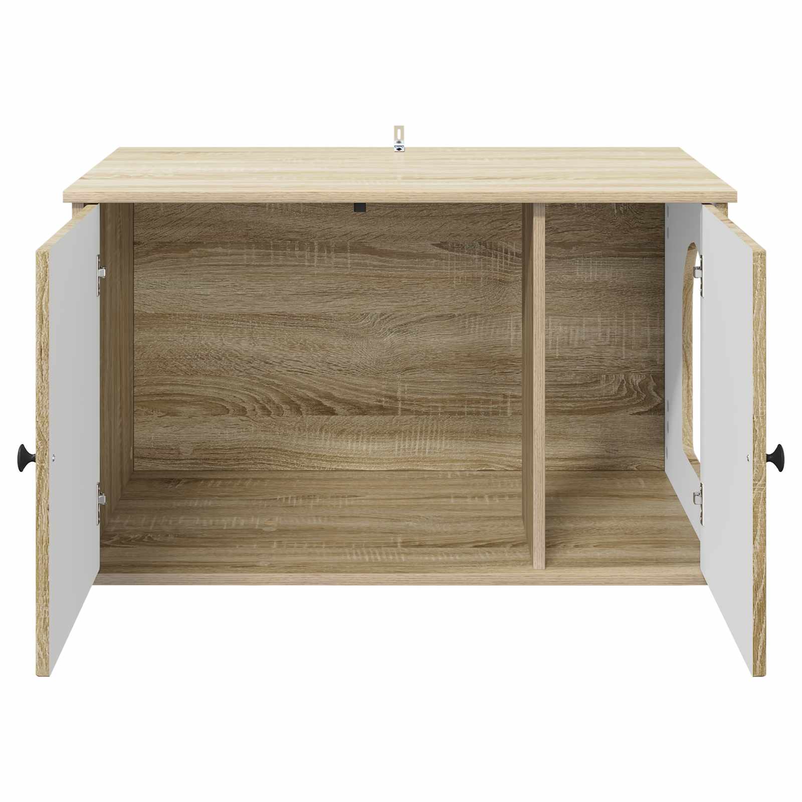 Casa pentru pisici Sonoma 85 x 55 x 50,5 cm Lemn compozit [5]