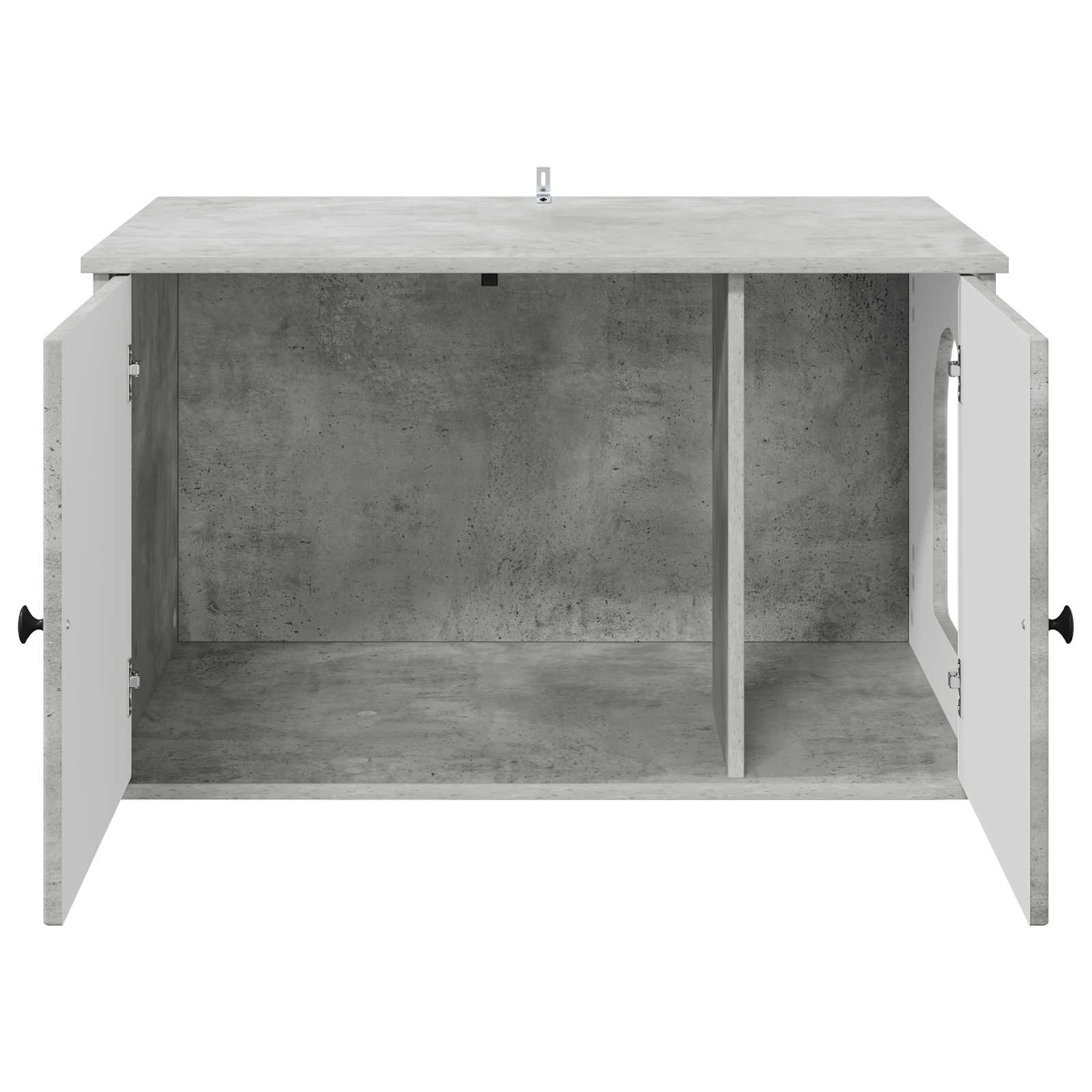 Casa pentru pisici Beton 85 x 55 x 50 cm Lemn compozit [5]