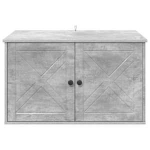 Kočičí dům Beton 85 x 55 x 50 cm kompozitní dřevo - obrázek 7