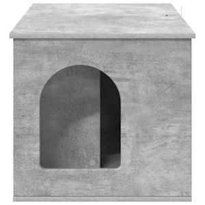 Kočičí dům Beton 85 x 55 x 50 cm kompozitní dřevo - obrázek 8