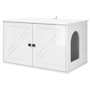 vidaXL Kassi Maja Klakksvalge 85 x 55 x 50,5 cm Tehispuit