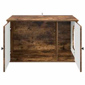 Kočičí dům Kouřový dub 85 x 55 x 50 cm kompozitní dřevo - obrázek 6