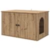 vidaXL Kassi Maja Artisan tamm 85 x 55 x 50,5 cm Tehispuit