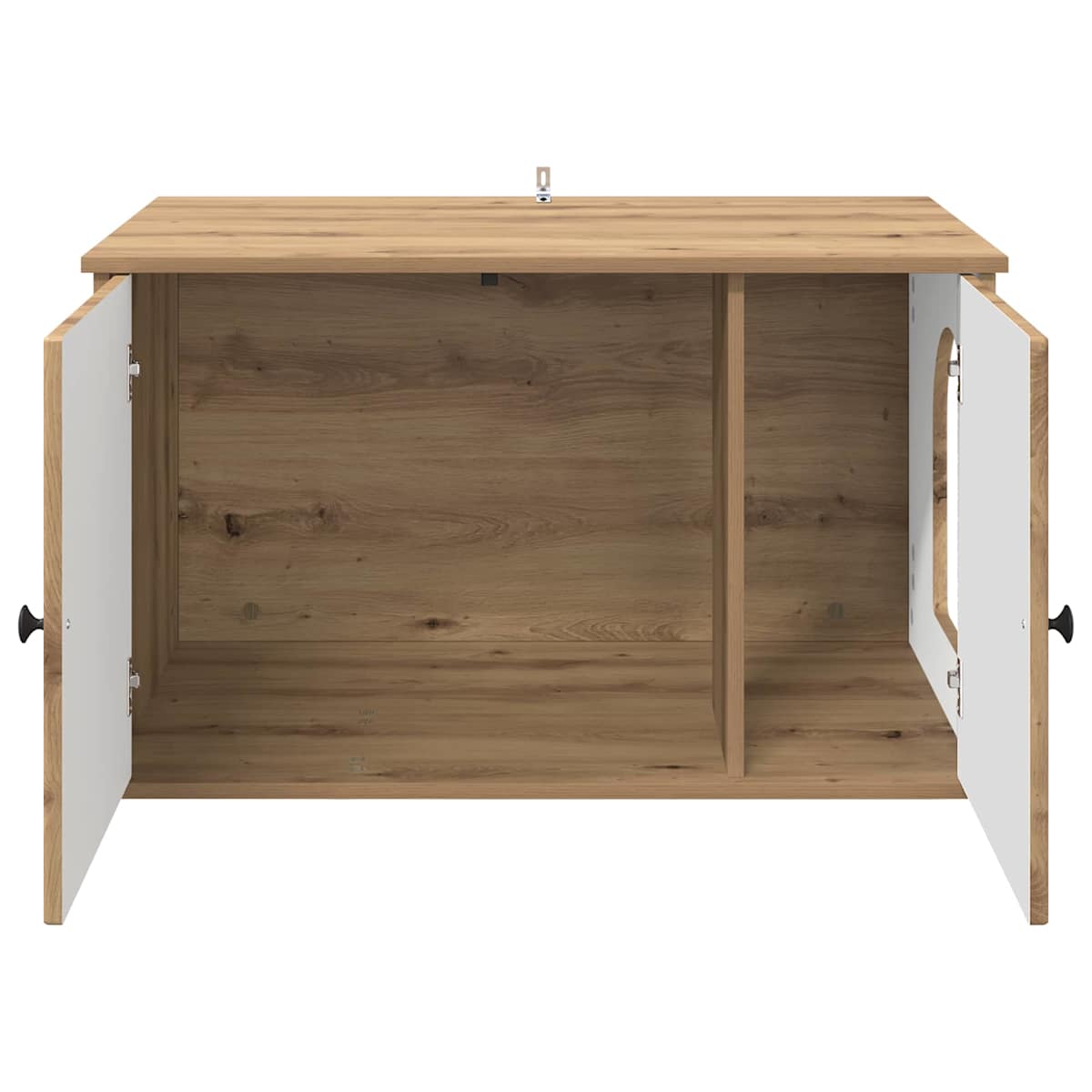 Kat Hus 85 x 55 x 50,5 cm Konstrueret træ - Billede 6
