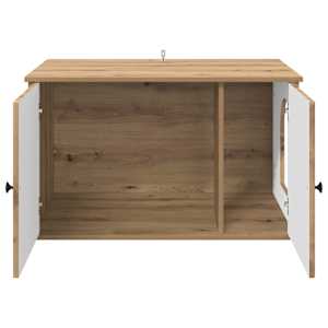 Kočičí dům Umělecký dub 85 x 55 x 50,5 cm kompozitní dřevo - obrázek 6