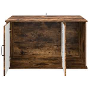 Kočičí dům Kouřový dub 85 x 55 x 50 cm kompozitní dřevo - obrázek 5