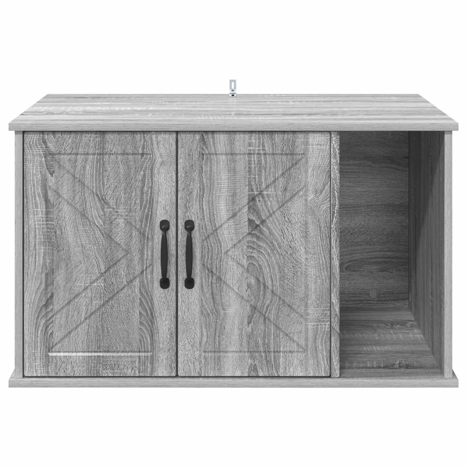 Kattenhuis Grijs Sonoma 85 x 55 x 50 cm Bewerkt hout image 6