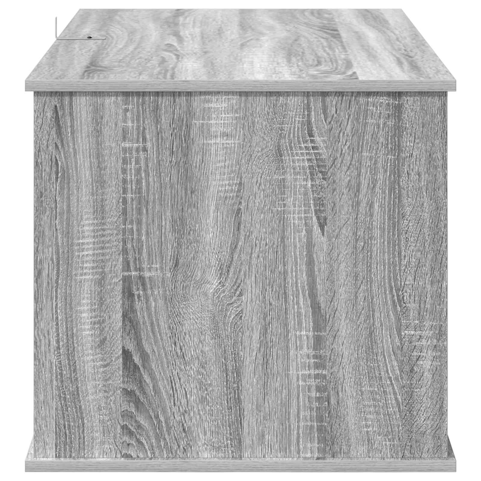 Kattenhuis Grijs Sonoma 85 x 55 x 50 cm Bewerkt hout image 7