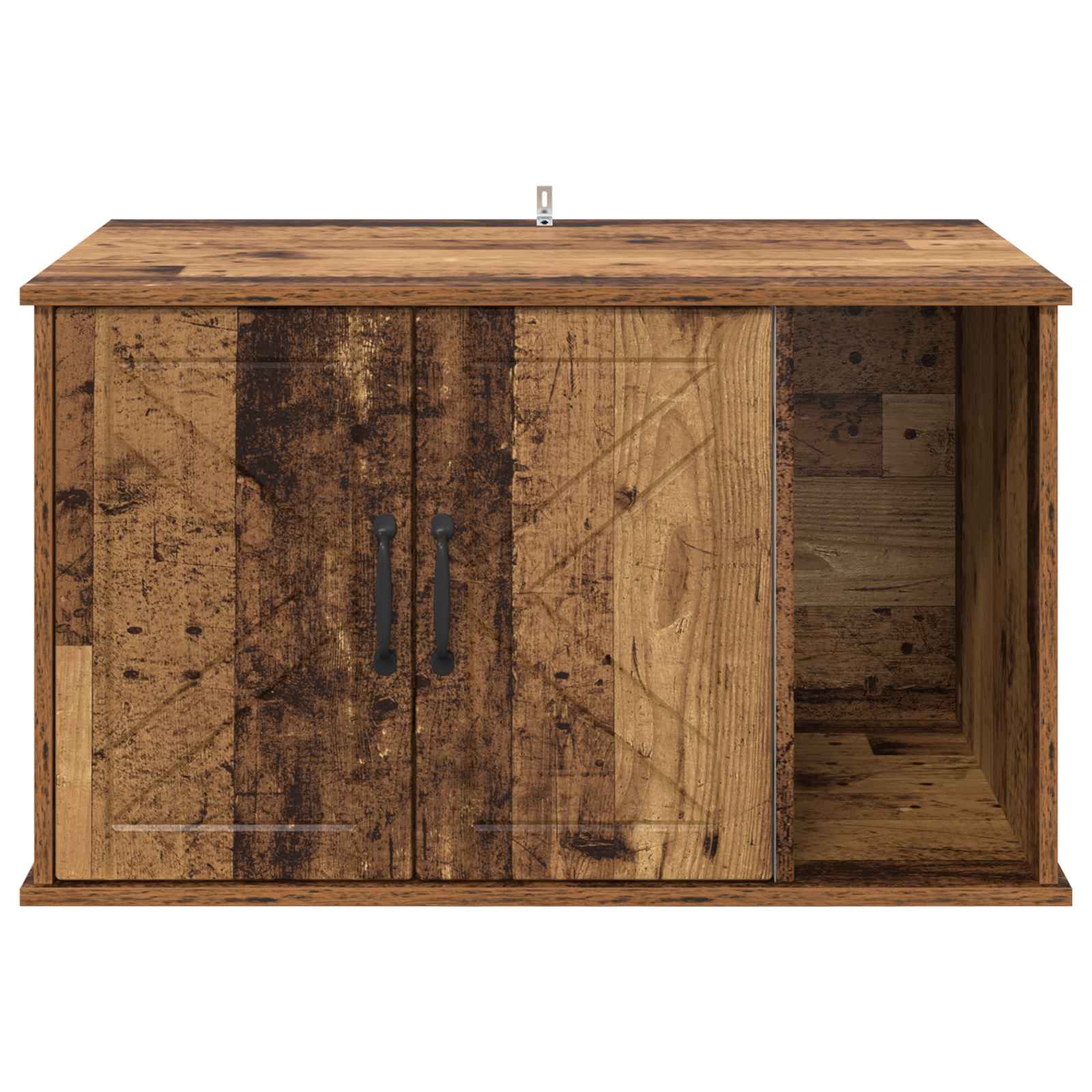 Kattenhuis Oudhout 85 x 55 x 50 cm Bewerkt hout image 6