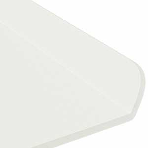 Plovoucí police Nástěnný 3 pcs Bílý 40 x 9 x 2,5 cm Ocel - obrázek 9