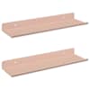 vidaXL Ujuv riiul 2 tk Roosa 30 x 9 x 2,5 cm Teras