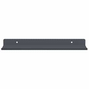 Plovoucí police Nástěnný 2 pcs Antracit 30 x 9 x 2,5 cm Ocel - obrázek 5