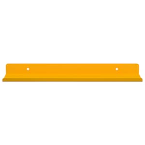 Plovoucí police 4 pcs Hořčicově žlutá 30 x 9 x 2,5 cm Ocel - obrázek 5