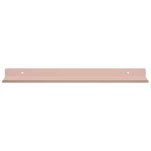 Plovoucí police Nástěnný 2 pcs Růžová 40 x 9 x 2,5 cm Ocel - obrázek 5