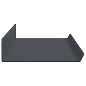 Plovoucí police Nástěnný 4 pcs Antracit 60 x 9 x 2,5 cm Ocel - obrázek 6