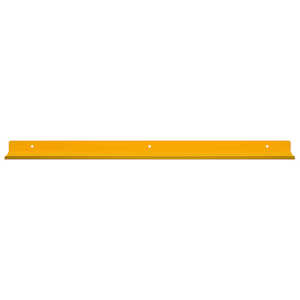 Plovoucí police 4 pcs Hořčicově žlutá 60 x 9 x 2,5 cm Ocel - obrázek 5