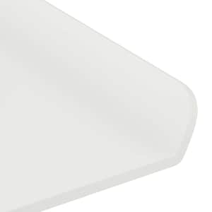 Plovoucí police Nástěnný 2 pcs Bílý 80 x 9 x 2,5 cm Ocel - obrázek 9