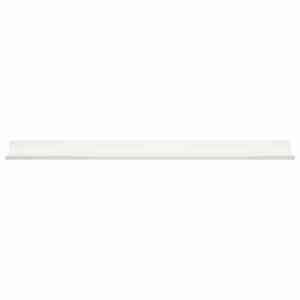 Plovoucí police Nástěnný 4 pcs Bílý 80 x 9 x 2,5 cm Ocel - obrázek 5